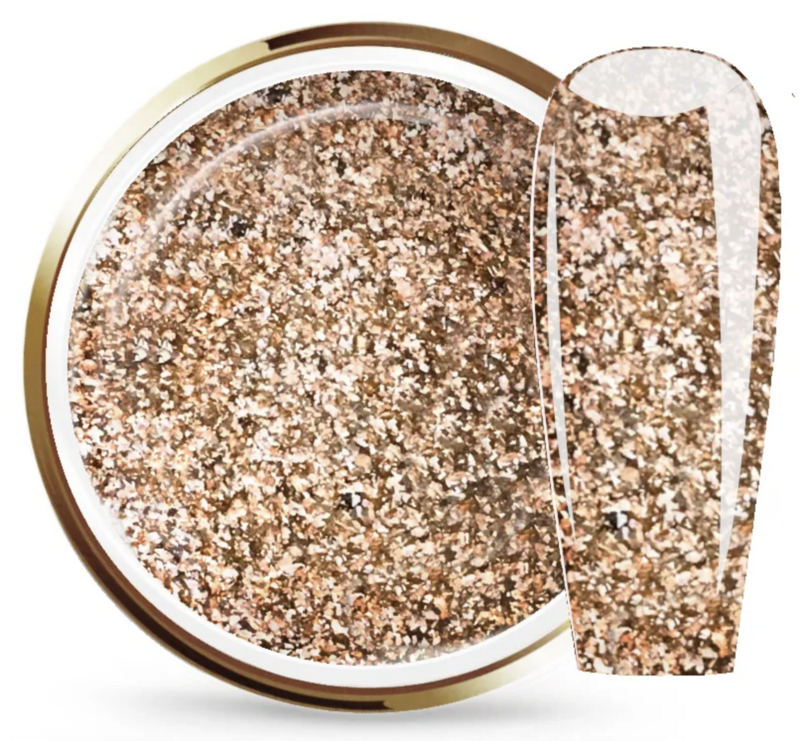 JUSTNAILS Glittergeeli ANTIQUE CHARM 5ml